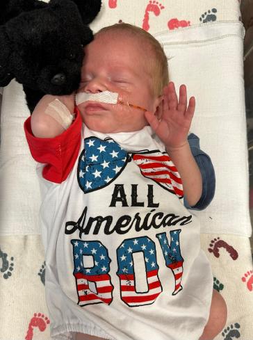 Baby Clayton, Baylor Scott & White McLane Children’s Medical Center – Temple