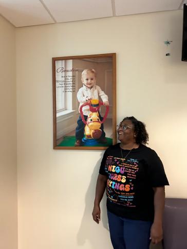 “The most rewarding part of my job is seeing patients come back to visit. 
Just the other day we had one of the smallest ones that I’ve seen come 
back and he had just turned 18 years old.”

Doris Taylor (NICU RN, 25 years)