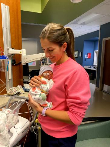 "It is the most rewarding job in the world being able to help our teeny tiny miracle babies grow and watch them reach each milestone until they’re big and strong enough to go home with their families!"