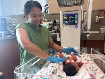 “I became a NICU nurse to care for families when they need it most, to stand with them through the hardest moments, and celebrate every small win along the way.”

Kathleen (NICU Registered Nurse), Baylor Scott & White McLane Children’s Medical Center